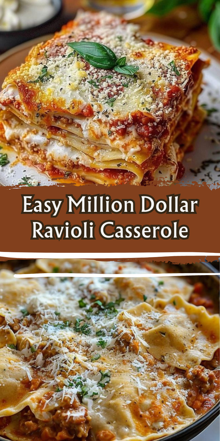 Million Dollar Ravioli Casserole